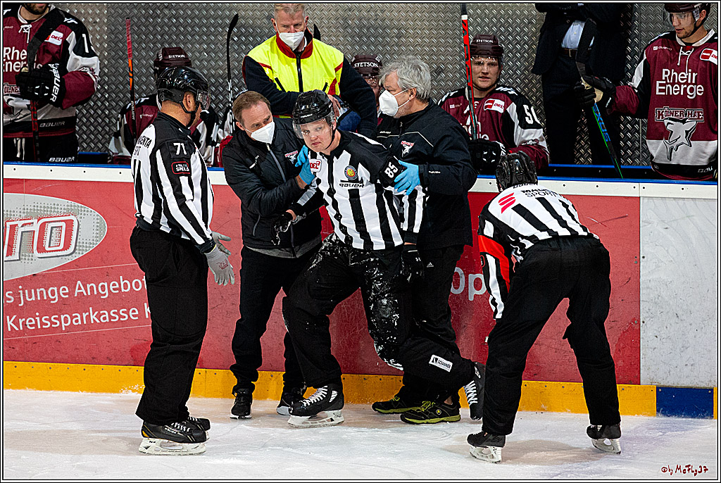 DEL; Koelner Haie - Iserlohn Roosters - Testspiel; Koeln, 05.12.2020